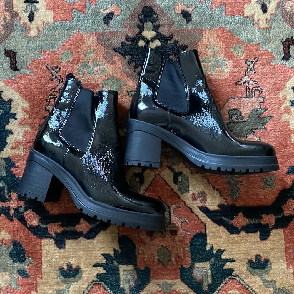 La Canadienne Paxton Leather Black Boots size 11 - Picture 5 of 16